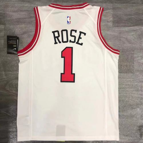 Derrick Rose Chicago Bulls 75th Anniversary Swingman Jersey White