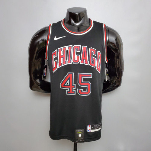 Michael Jordan Chicago Bulls Swingman Jersey Black