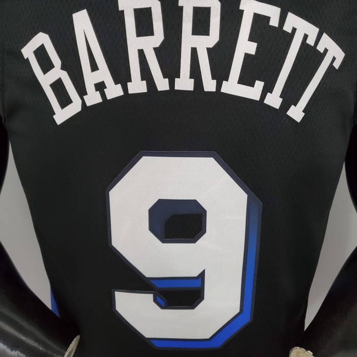 RJ Barrett New York Knicks City Edition Swingman Jersey Black