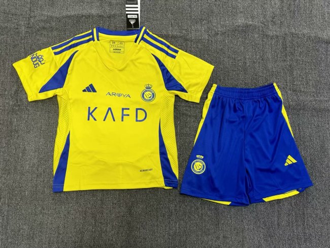 Al-Nassr 24/25 Home Kids Suit