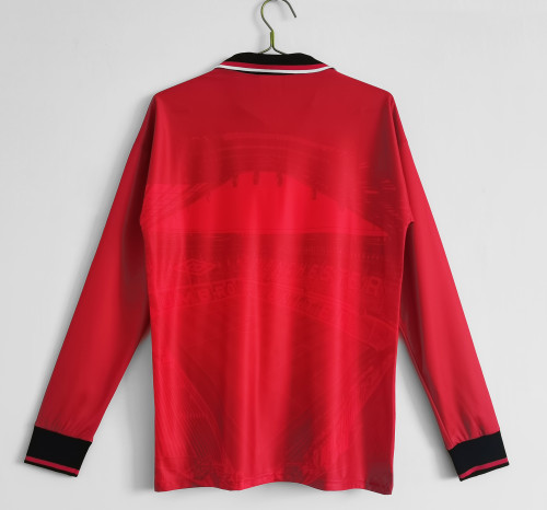 Manchester United Home Long Sleeve Retro Jersey 1994/96