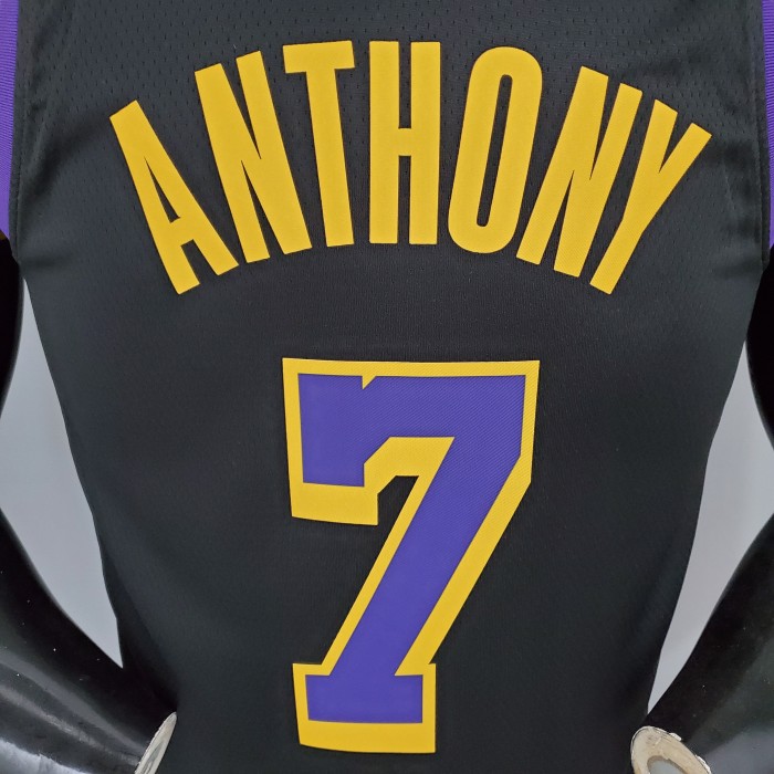 Carmelo Anthony Los Angeles Lakers 2020/21 Swingman Jersey Black