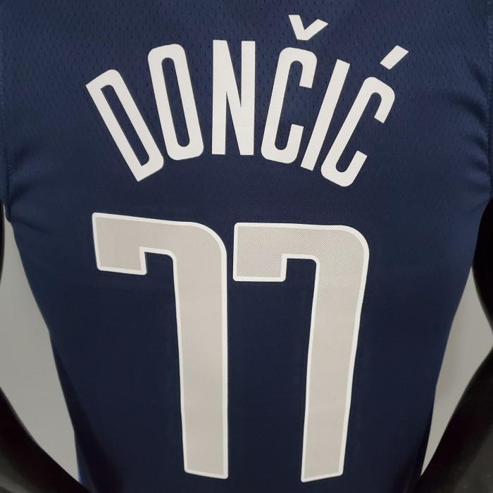 Luka Doncic Dallas Mavericks Iceberg Edition Swingman Jersey Blue