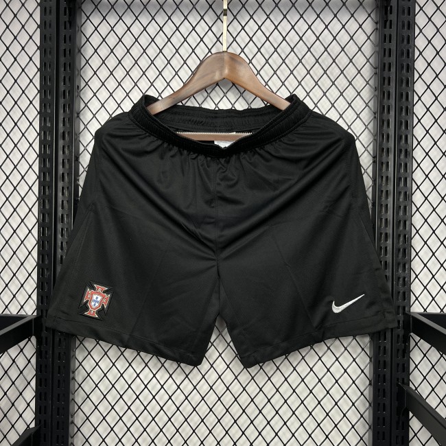 Portugal Euro 2024 Away Shorts Black