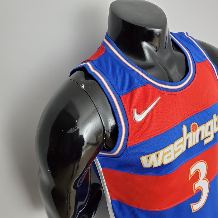 Bradley Beal Washington Wizards 2022 Talent City Edition Swingman Jersey Blue Red