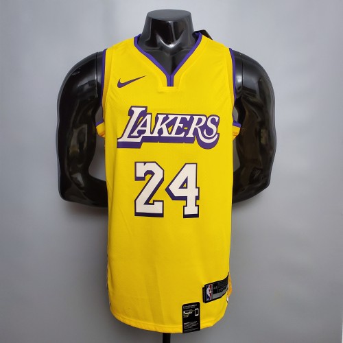 Kobe Bryant Los Angeles Lakers Swingman Jersey Yellow