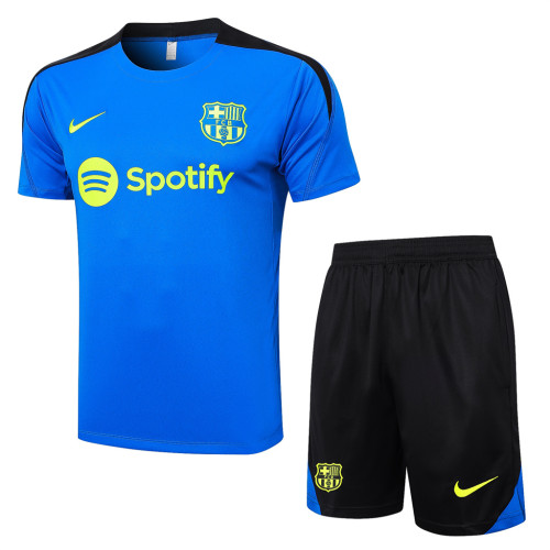 Barcelona Training Short Sleeve Suit 24/25