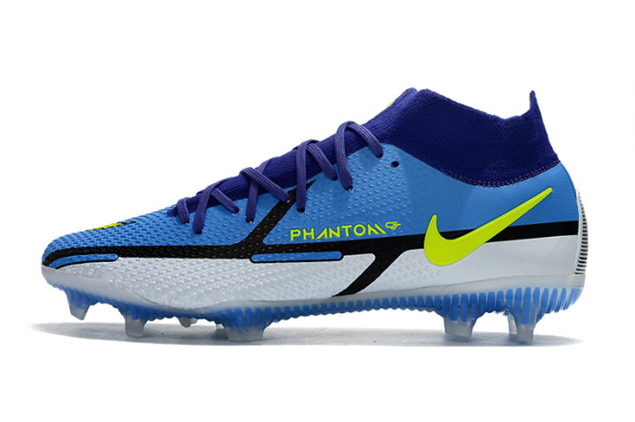 Nike Phantom GT2 Elite FG Motivation Pack High Blue For Mens Soccer Cleats Football Boots