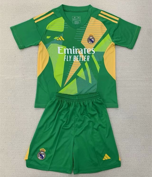 Real Madrid Goalkeeper Kids Suit 24/25