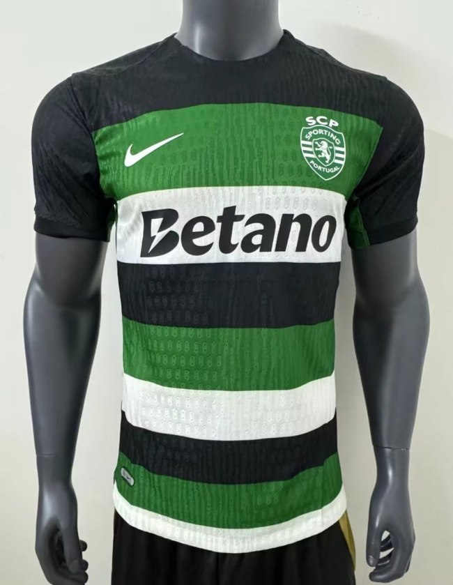 Sporting Lisbon Home Player Version Man Jersey 24/25