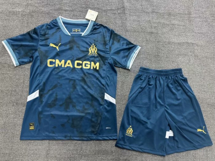 Marseille Away Kids Suit 24/25