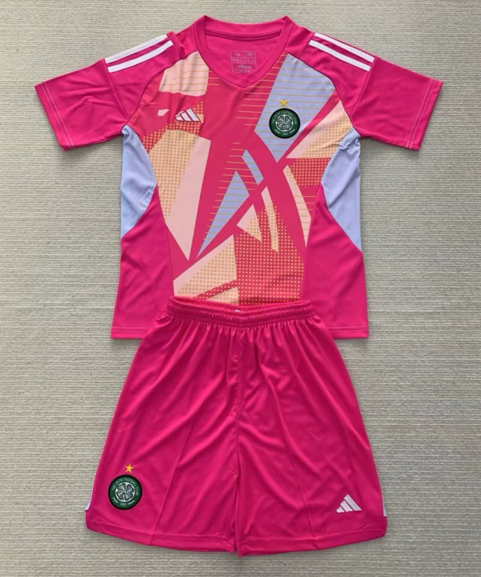 Celtic Goalkeeper Kids Suit 24/25 Pink