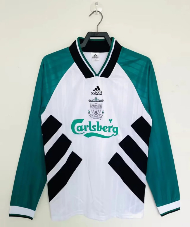 Liverpool Home Long Sleeve Retro Jersey 93/95