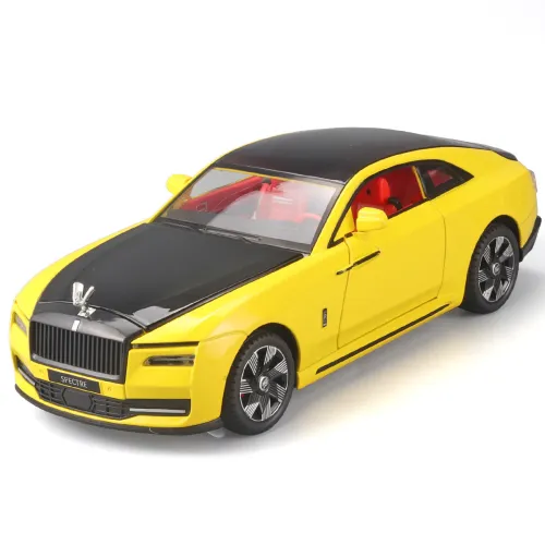 1:24勞斯萊斯 閃靈 合金車模型 四輪避震 收藏精品時尚擺件