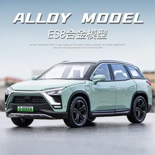 1:32 ES8合金車模型 聲光回力 擺攤產品小商品 童子玩具