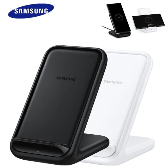 Original For Samsung Wireless Charger Fast Charge For Samsung Galaxy S24 S23 Ultra S10 S9 S8 Plus Note20/iPhone,Qi Stand