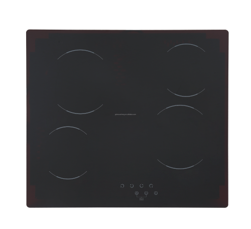 2023 Stainless Steel Infrared Hybrid Electric Cooker 4-Burner Ceramic Hob for Household and Hotel Use