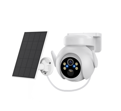4MP FHD WirelessSolar Charging PIR WiFl Camera