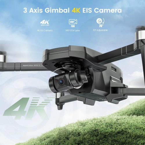 Holy Stone HS720R 3 Axis Gimbal GPS Drones with 4K EIS Camera with 3 Batteries