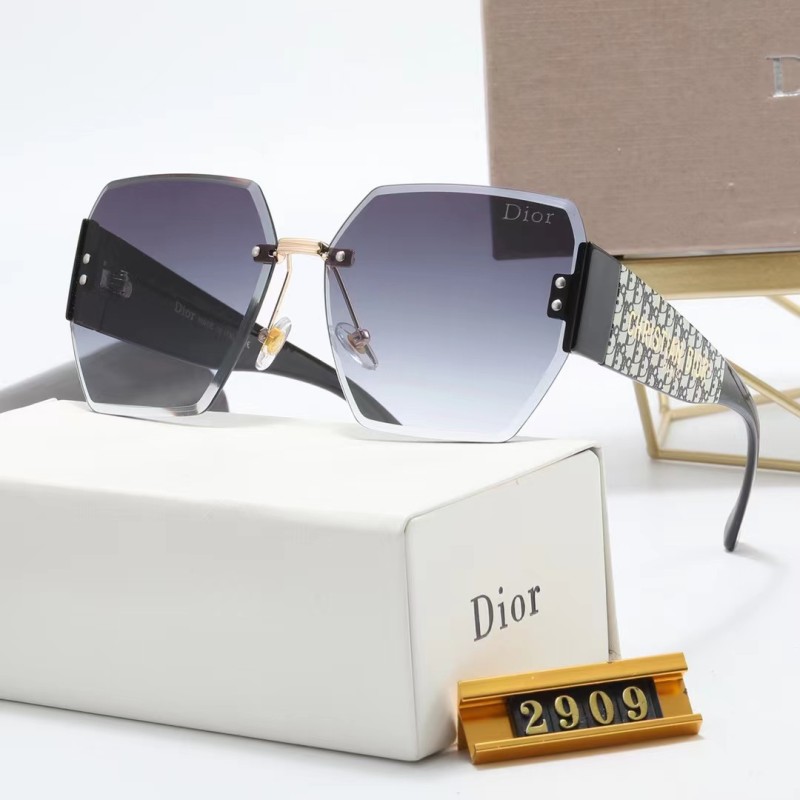 DIOR Champagne PC Multi AC Women's Outdoor Rimless Sunglasses