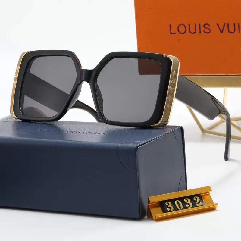 LOUIS VUITTON Blue PC Multi AC Women's Outdoor Fashion Sunglasses