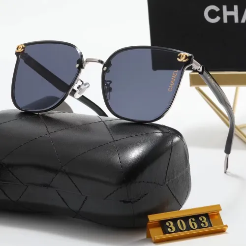 CHANEL S Black PC Multi AC Women's Outdoor Fashion Sunglasses