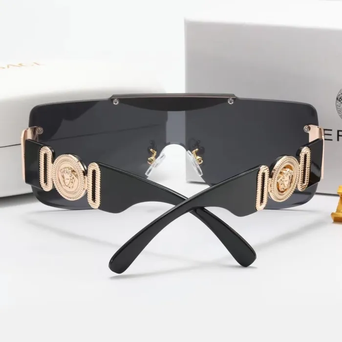 VERSACE S Black PC Multi AC Women's Outdoor Rimless Sunglasses
