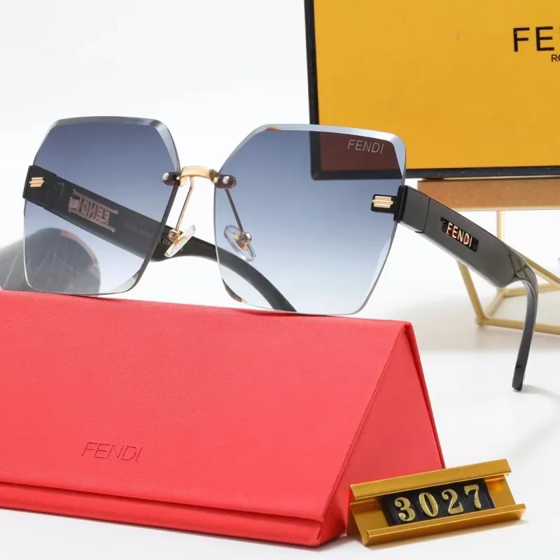 FENDI Champagne PC Multi AC Women's Outdoor Rimless Sunglasses
