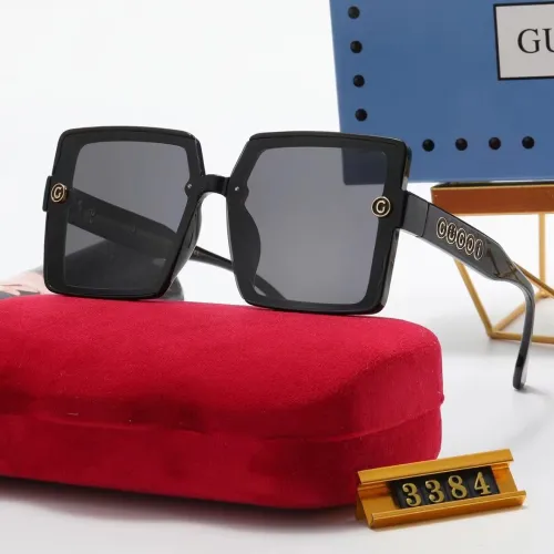 GUCCI S Black PC Multi AC Women's Outdoor Fashion Sunglasses