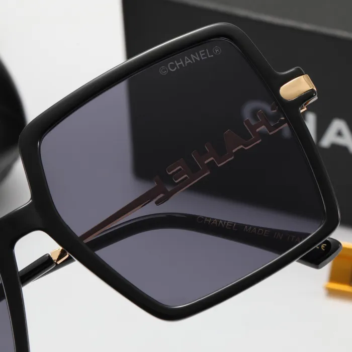 CHANEL Champagne PC Multi AC Women's Outdoor Trendy Sunglasses