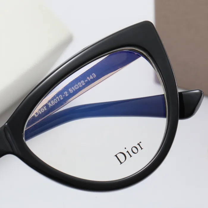 DIOR S Black PC Clear AC Women's Outdoor Cat Eye Sunglasses