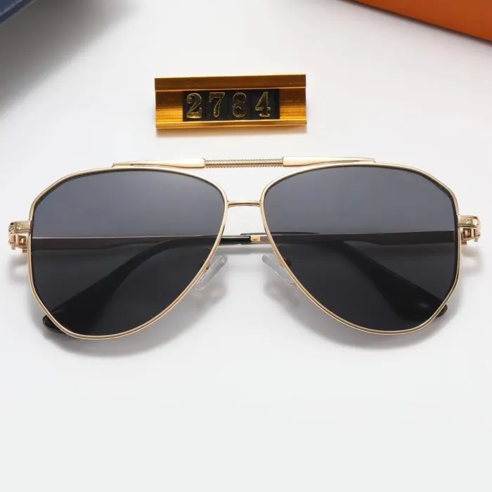 LOUIS VUITTON Champagne PC Multi AC Women's Outdoor Fashion Sunglasses