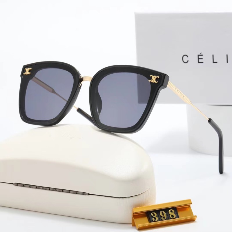 CELINE S Black PC Multi AC Women's Outdoor Fashion Sunglasses