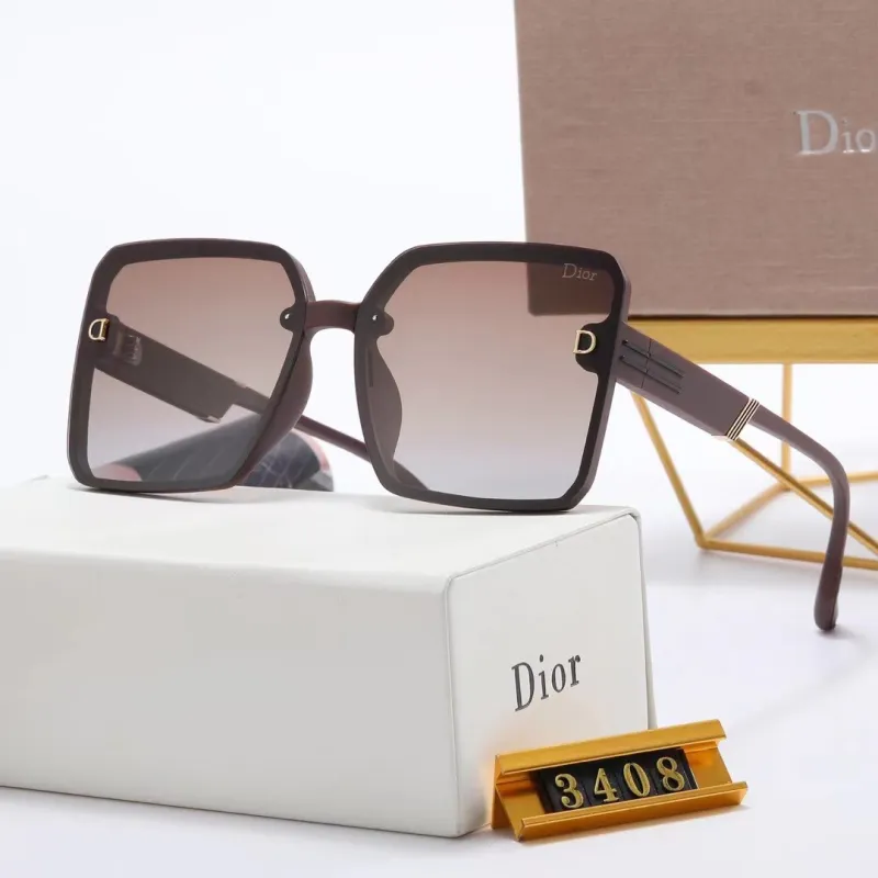 DIOR S Black PC Multi AC Women's Outdoor Square Sunglasses