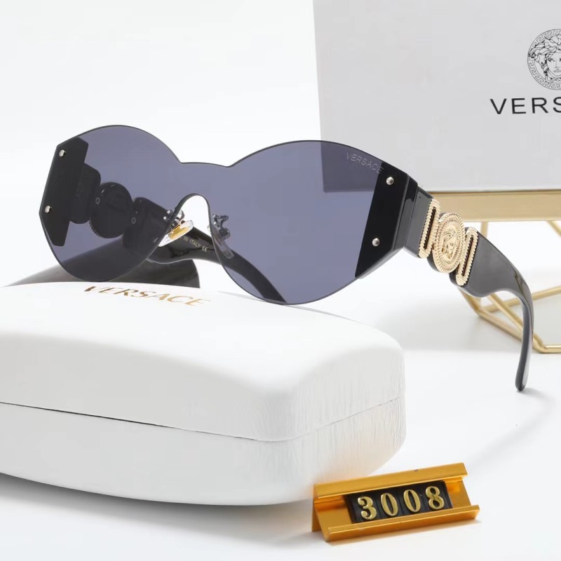 VERSACE S Black PC Multi AC Women's Outdoor Rimless Sunglasses