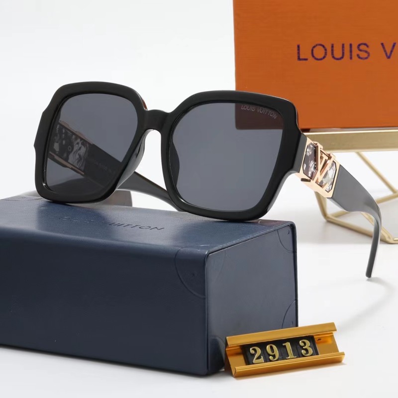 LOUIS VUITTON S Black PC Multi AC Women's Outdoor Fashion Sunglasses