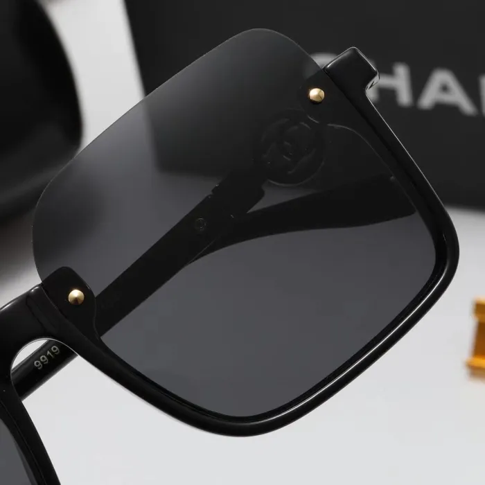 CHANEL S Black PC Multi AC Women's Outdoor Fashion Sunglasses