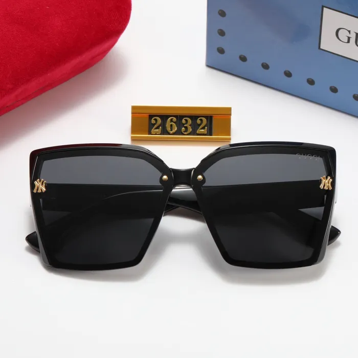 GUCCI S Black PC Multi AC Women's Outdoor Fashion Sunglasses
