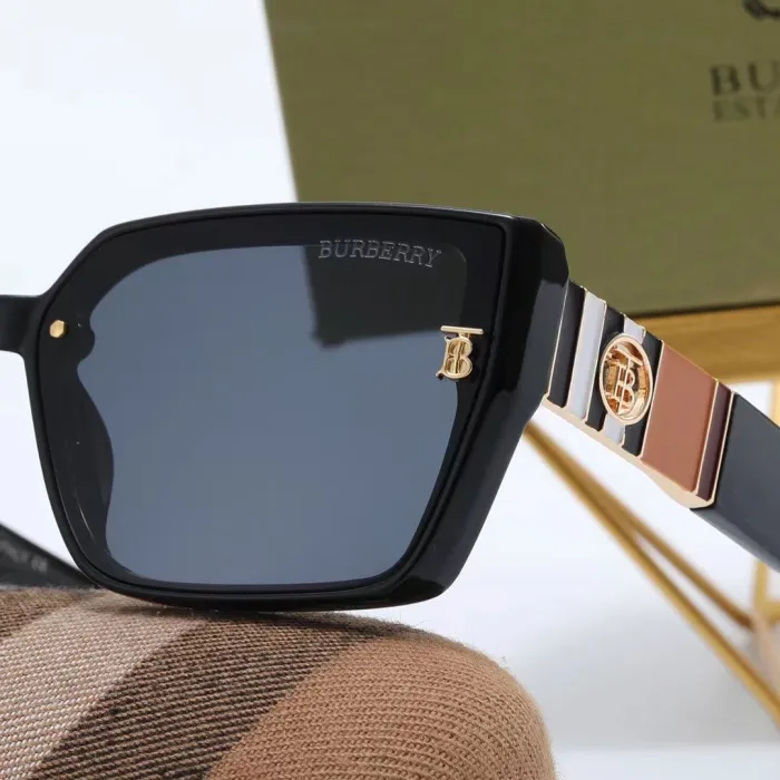 BURBERRY S Black PC Multi AC Women's Outdoor Fashion Sunglasses