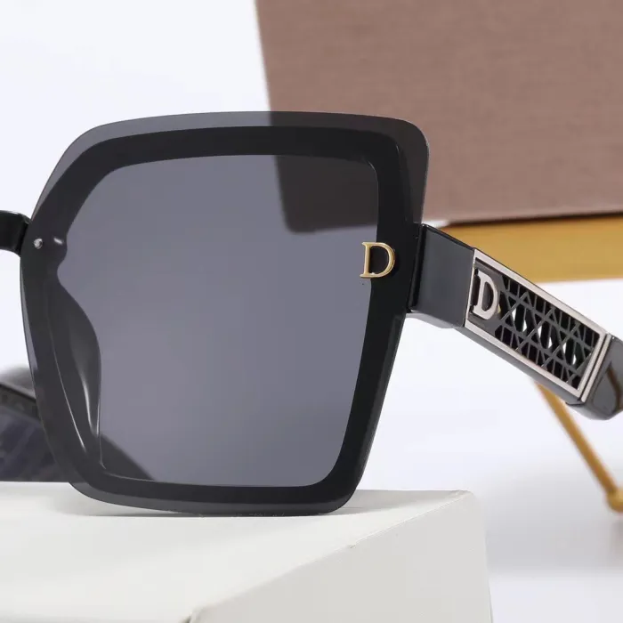 DIOR S Black PC Multi AC Women's Outdoor Square Sunglasses