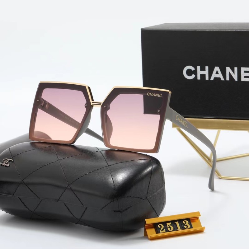 CHANEL Brown PC Multi AC Women's Outdoor Fashion Sunglasses