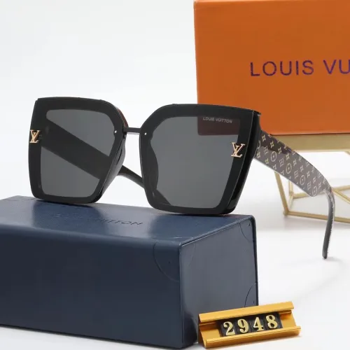 LOUIS VUITTON S Black PC Multi AC Women's Outdoor Fashion Sunglasses