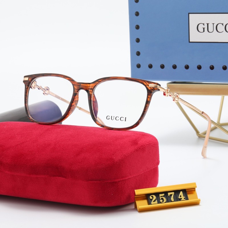 GUCCI S Black PC Clear AC Women's Outdoor Square Sunglasses