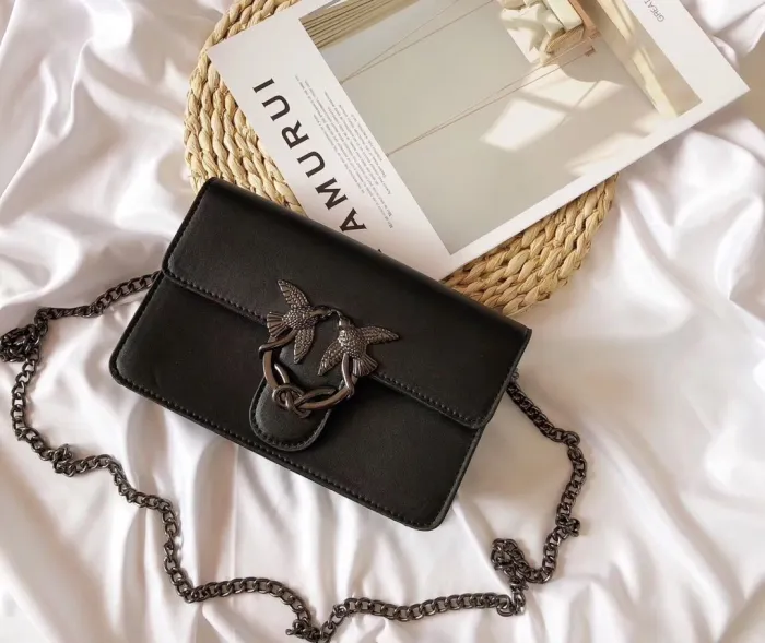 BURBERRY Camo Fashion Striped Zipper & Hasp Lock Genuine Leather Women's Handbags Shoulder Bags Wallet Combination Bags