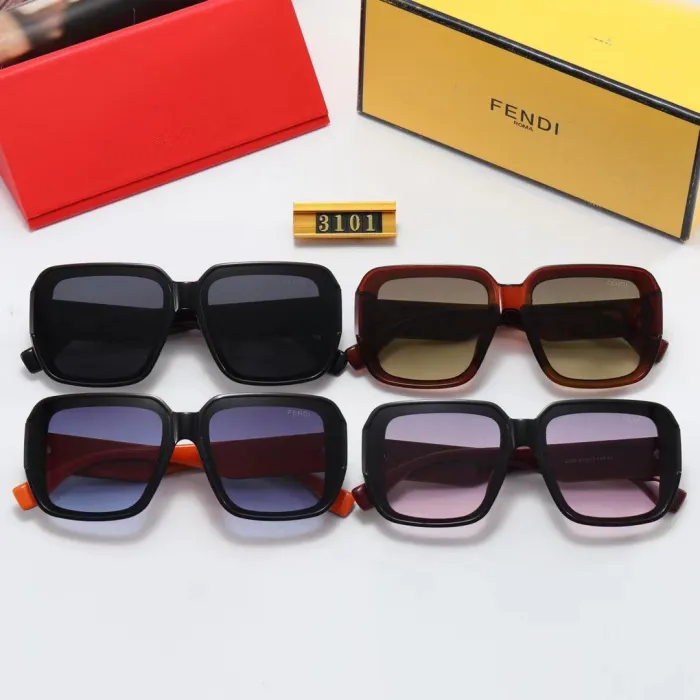 FENDI S Black PC Multi AC Women's Outdoor Fashion Sunglasses
