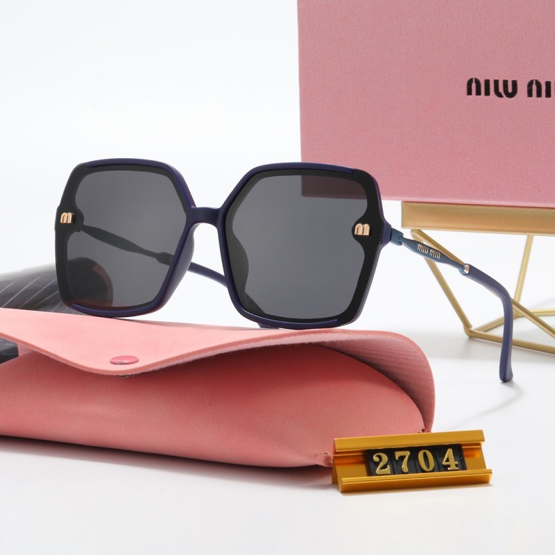 MIU MIU S Black PC Multi AC Women's Outdoor Fashion Sunglasses