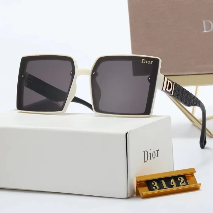 DIOR S Black PC Multi AC Women's Outdoor Square Sunglasses