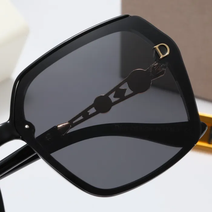DIOR S Black PC Multi AC Women's Outdoor Square Sunglasses