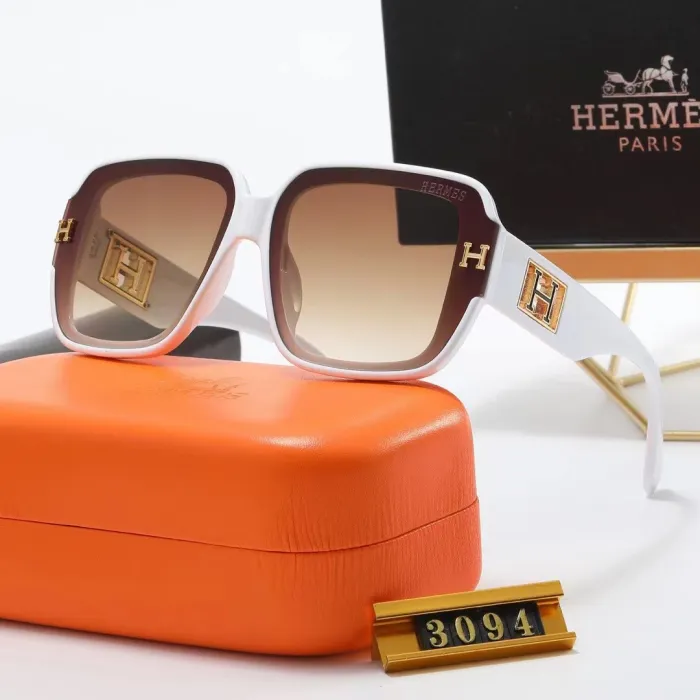 HERMES S Black PC Multi AC Women's Outdoor Fashion Sunglasses