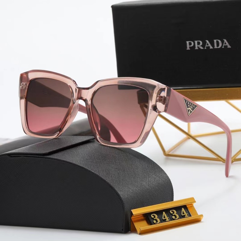 PRADA S Black PC Multi AC Women's Outdoor Fashion Sunglasses